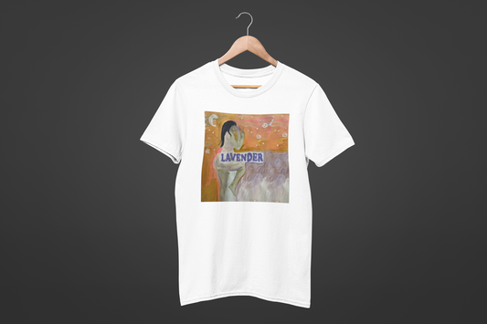 Lavender Boyfriend Comfort Tee